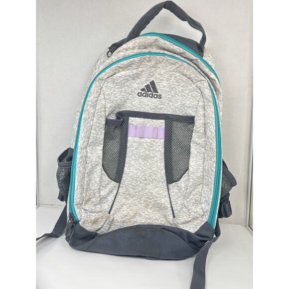 adidas Other - Adidas Black / Gray Load Spring, Backpack, Book Bag, Lap Top Pouch, School